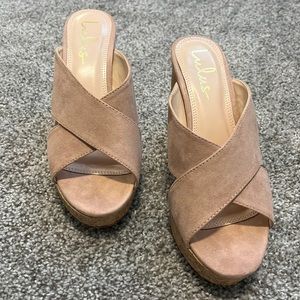 Lulu’s block heel sandals